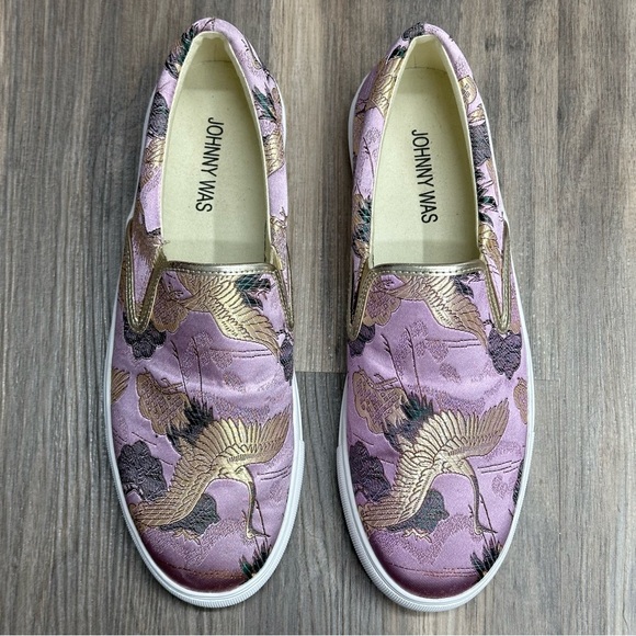 Johnny Was Crane Slip On Shoes - Picture 2 of 10